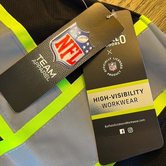 NWT [Buffalo Outdoors] x NFL Houston Texans Safety Short Sleeve Shirt Men’s L - Picture 7 of 10